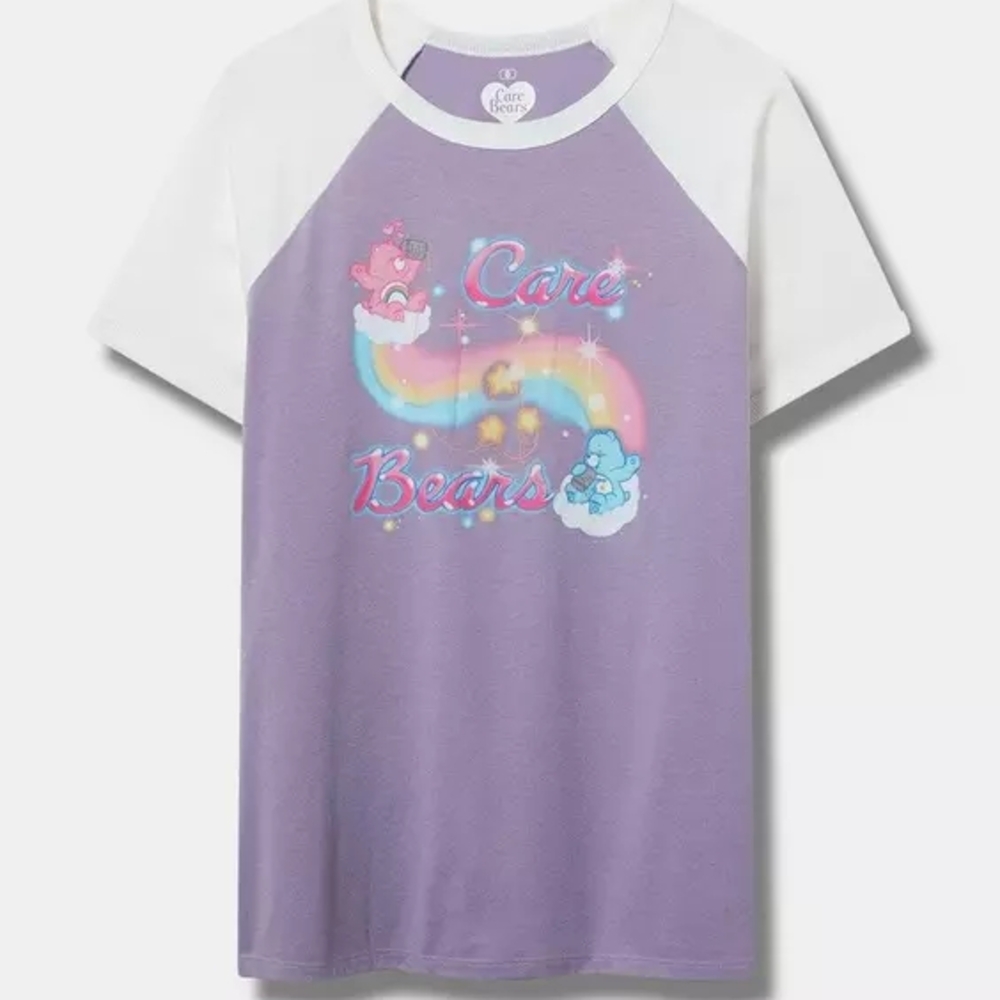 Care Bears Lavender and Cream Tee